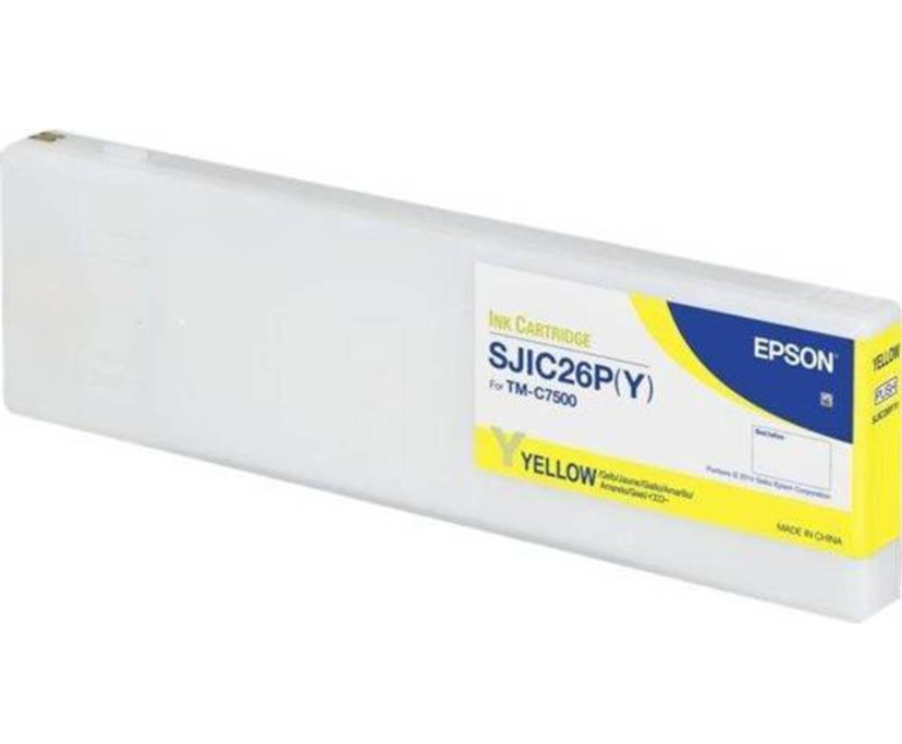 Epson SJIC30P-Y C33S020642 pro ColorWorks, žlutá (glossy yellow) originální cartridge