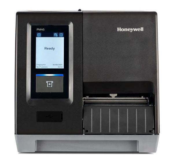 Honeywell PM45 PM45A10000000600 tiskárna štítků, 24 dots/mm (600 dpi), disp., USB, USB Host, RS232, Ethernet