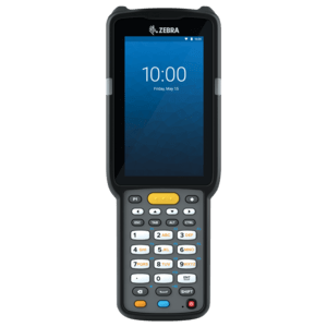 Zebra MC3300x, 1D, 10.5 cm (4''), alpha, BT, Wi-Fi, NFC, Android, GMS