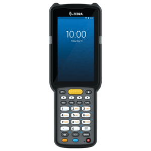 Zebra MC3300x, 1D, 10.5 cm (4\'\'), Func. Num., Gun, BT, Wi-Fi, NFC, Android, GMS