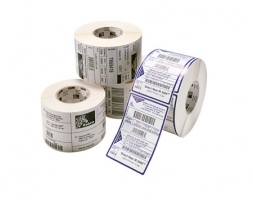 Zebra 3006404-T PolyPro 4000D, label roll, synthetic, 50,8x50,8mm, white