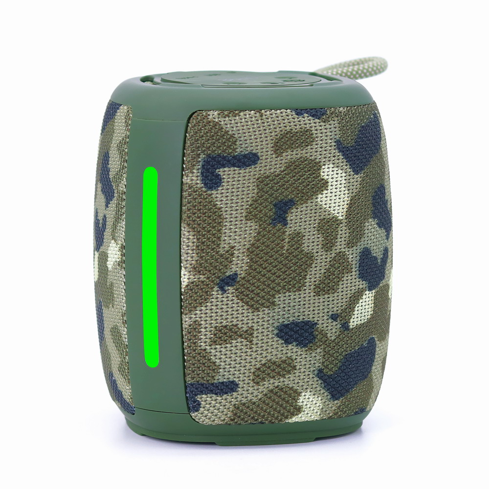 Repro GEMBIRD SPK-BT-LED-03, Bluetooth, 5W, RGB LED podsvícení, camo