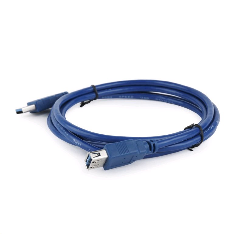 Kabel CABLEXPERT CCP-USB3-AMAF-10 USB A-A 3m 3.0 prodlužovací, modrý