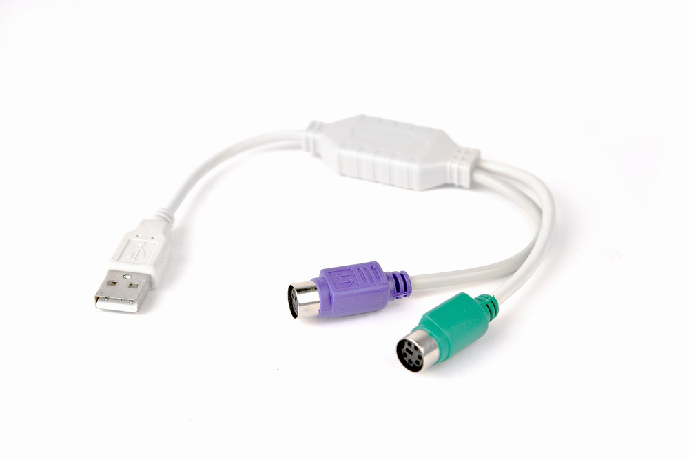 Kabel CABLEXPERT adapter USB-2xPS/2 30cm