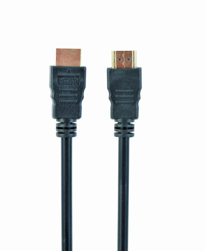 Kabel CABLEXPERT CC-HDMI4-30M HDMI-HDMI 30m, 1.4, M/M stíněný, zlacené kontakty, černý, PREMIUM QUALITY SHIELDING