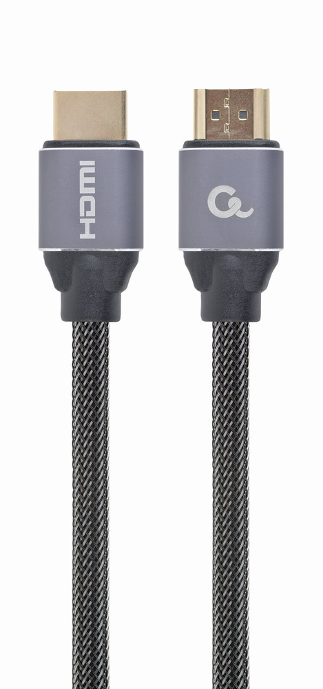 Kabel CABLEXPERT CCBP-HDMI-1M HDMI 2.0, 1m, opletený, černý, blister