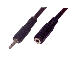 Kabel CABLEXPERT prodlouž jack 3,5mm M/F, 5m audio