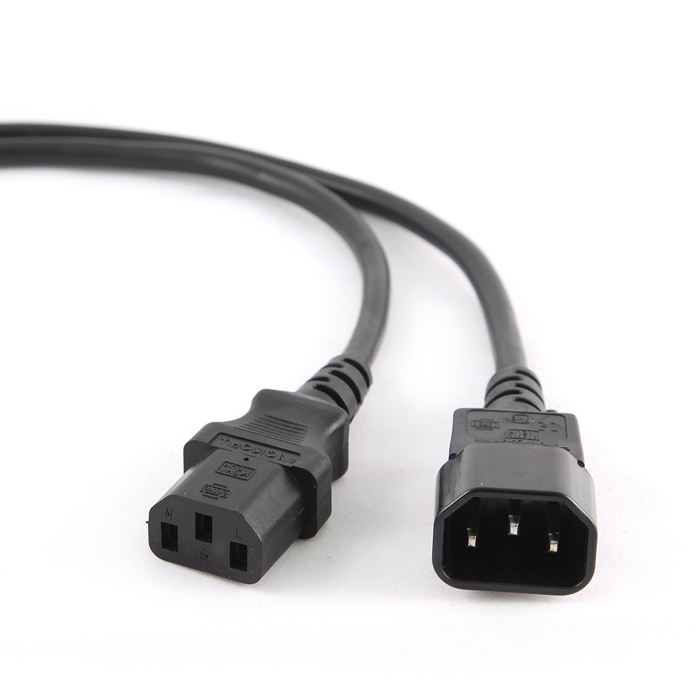 Kabel CABLEXPERT PC-189-VDE síťový, prodlužovací, 1,8m VDE 220/230V napájecí