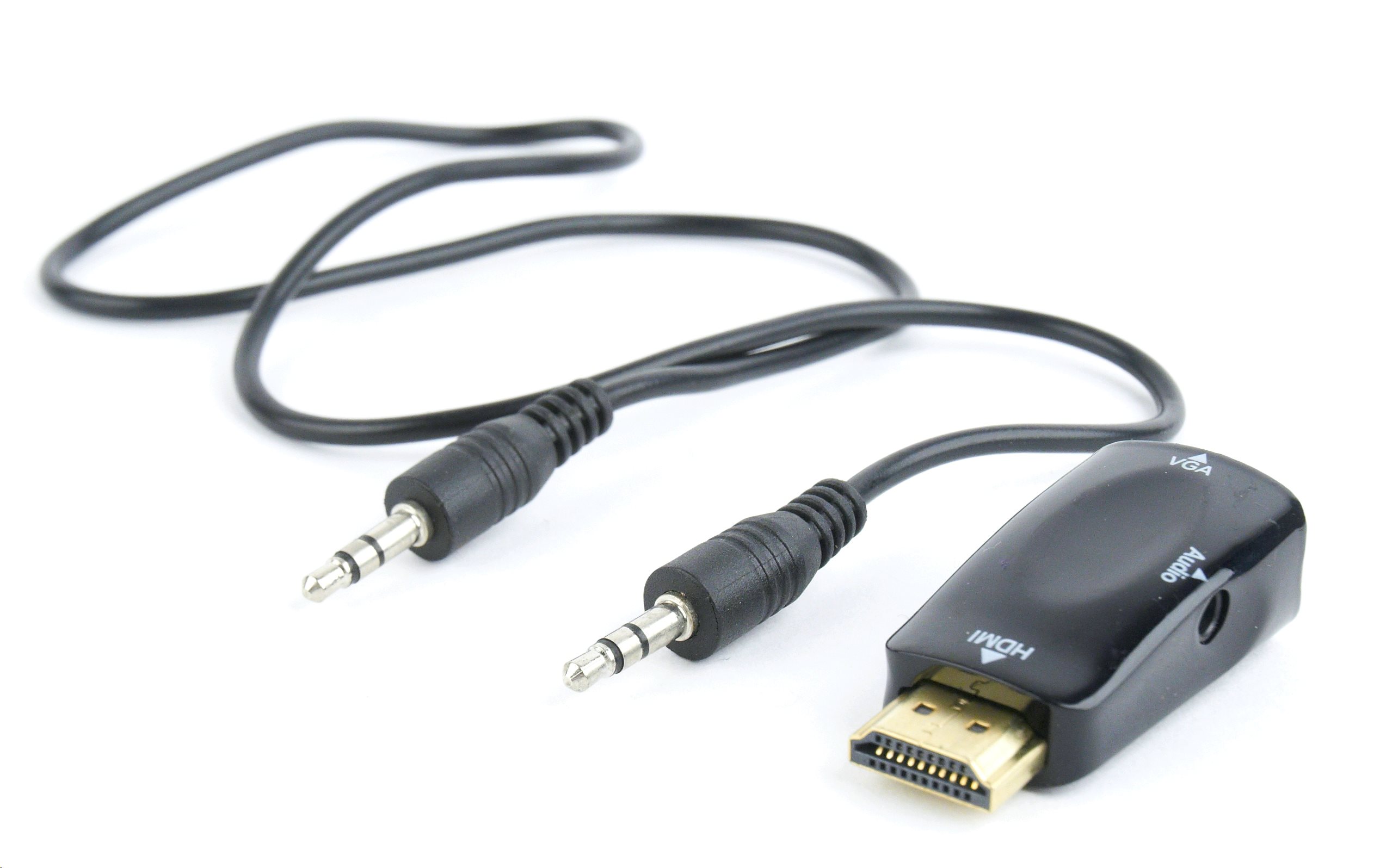 Adaptér C-TECH CB-AD-HDMI-VGA HDMI na VGA + Audio, M/F