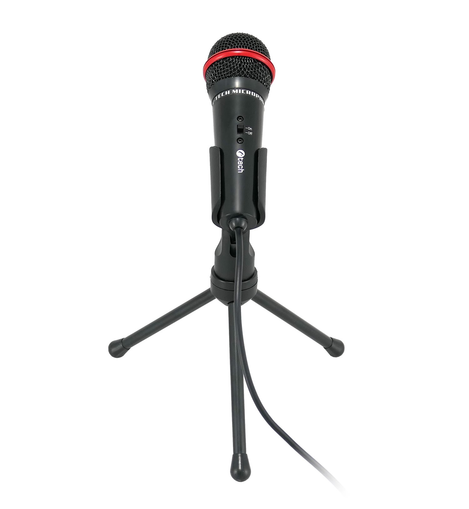 Stolní mikrofon C-TECH MIC-01, 3,5