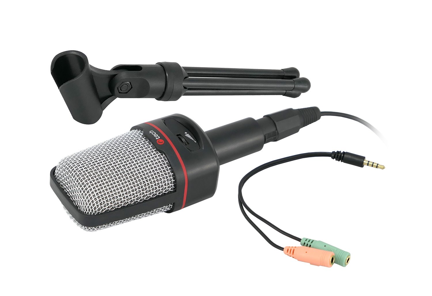 Stolní mikrofon C-TECH MIC-02, 3,5