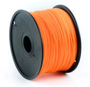 GEMBIRD 3D filament, PLA, 1,75mm, 1000g, 3DP-PLA1.75-01-O,  oranžová