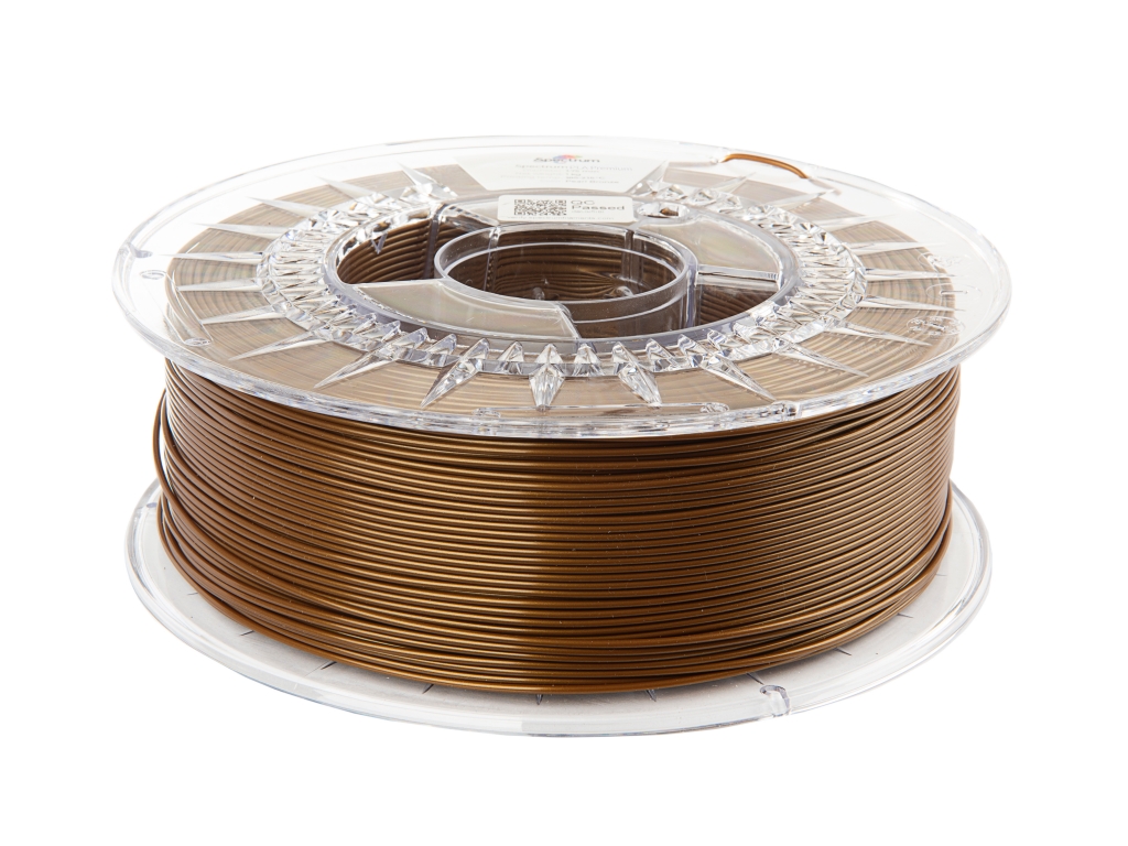 Spectrum 80041 3D filament, Premium PLA, 1,75mm, 1000g, pearl bronze