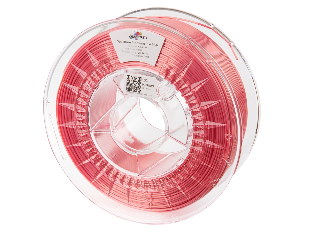 Spectrum 80442 3D filament, PLA Silk, 1,75mm, 1000g, rose gold