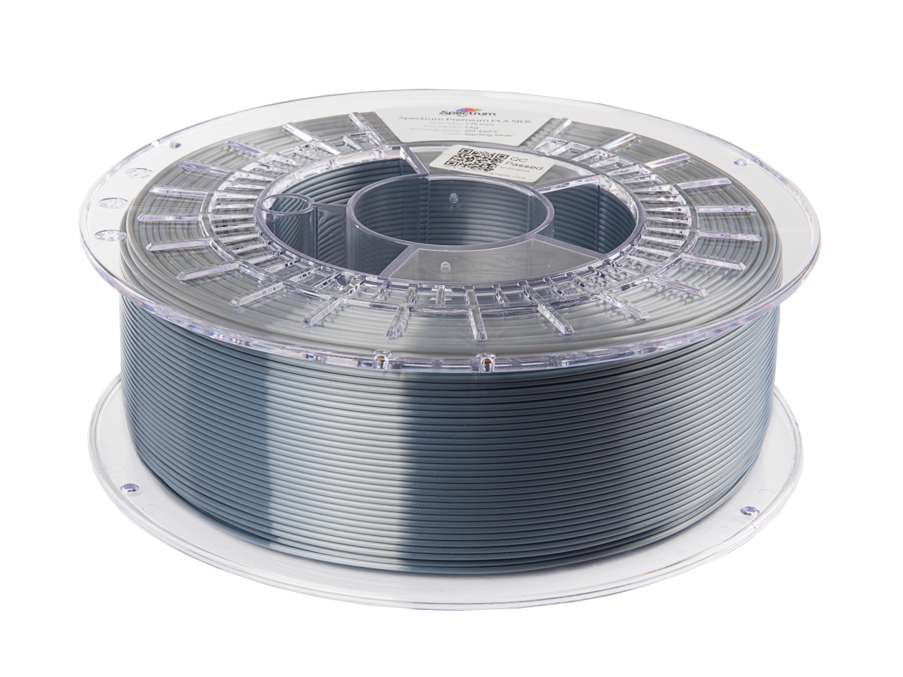 Spectrum 80444 3D filament, PLA Silk, 1,75mm, 1000g, sterling silver