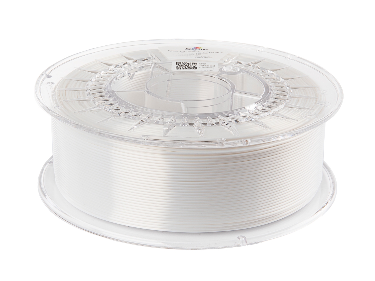 Spectrum 80448 3D filament, PLA Silk, 1,75mm, 1000g, pearl white