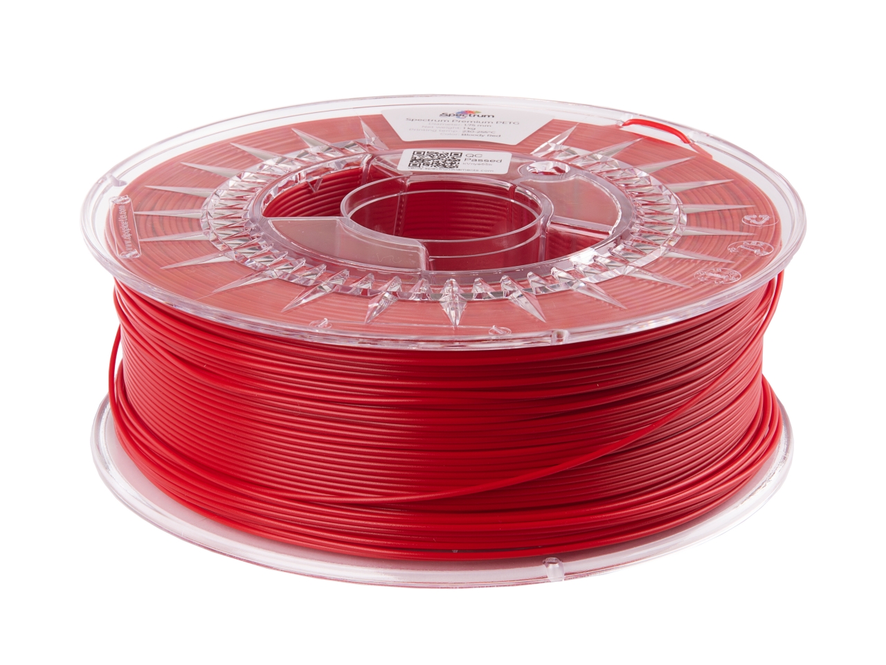 Spectrum 80059 3D filament, Premium PET-G, 1,75mm, 1000g, bloody red