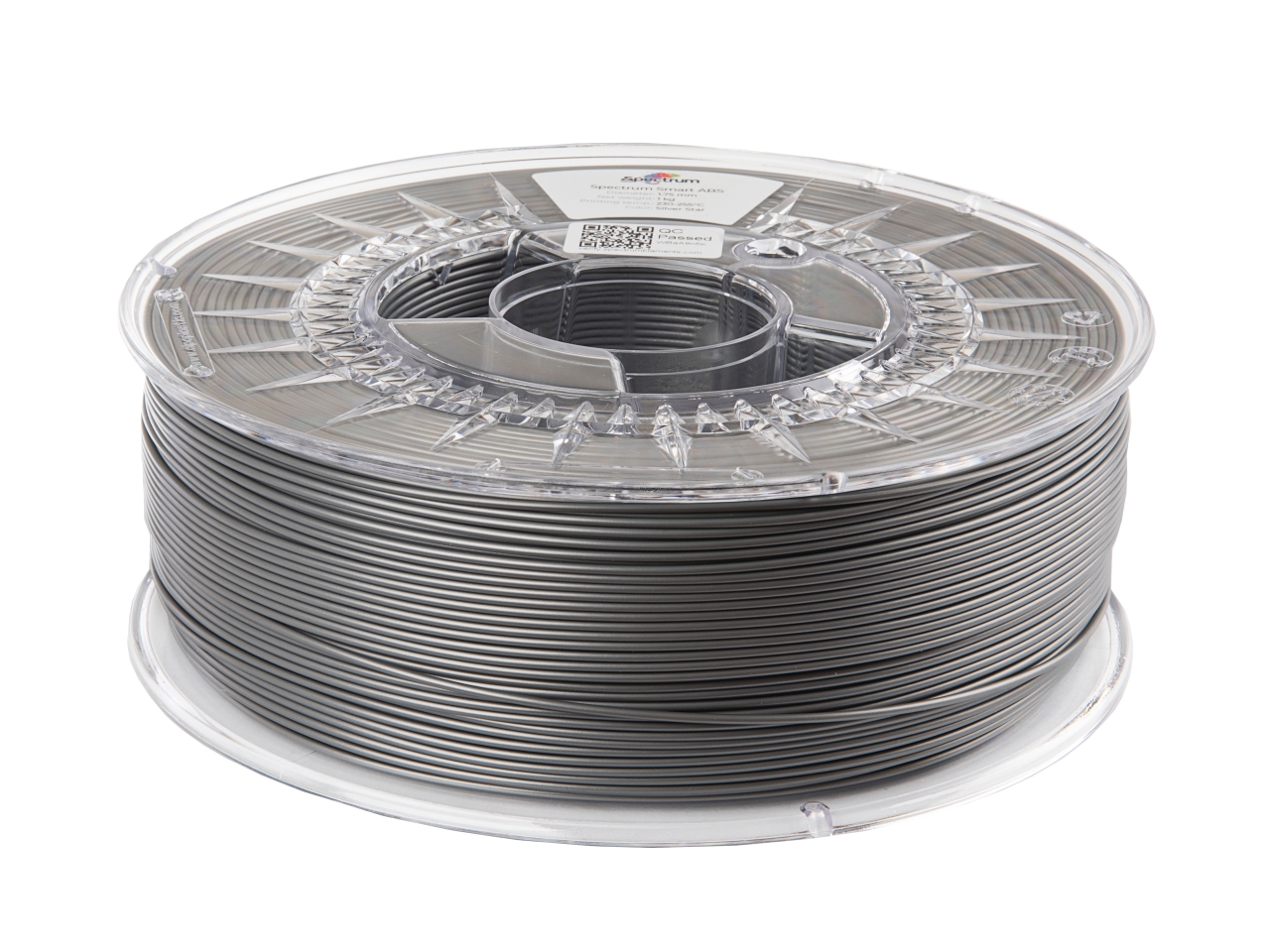 Spectrum 80095 3D filament, Smart ABS, 1,75mm, 1000g, silver star