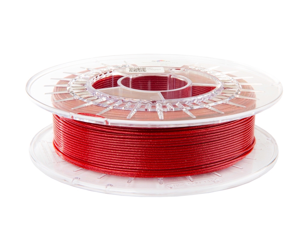 Spectrum 80272 3D filament, PLA Glitter, 1,75mm, 500g, sparkle red