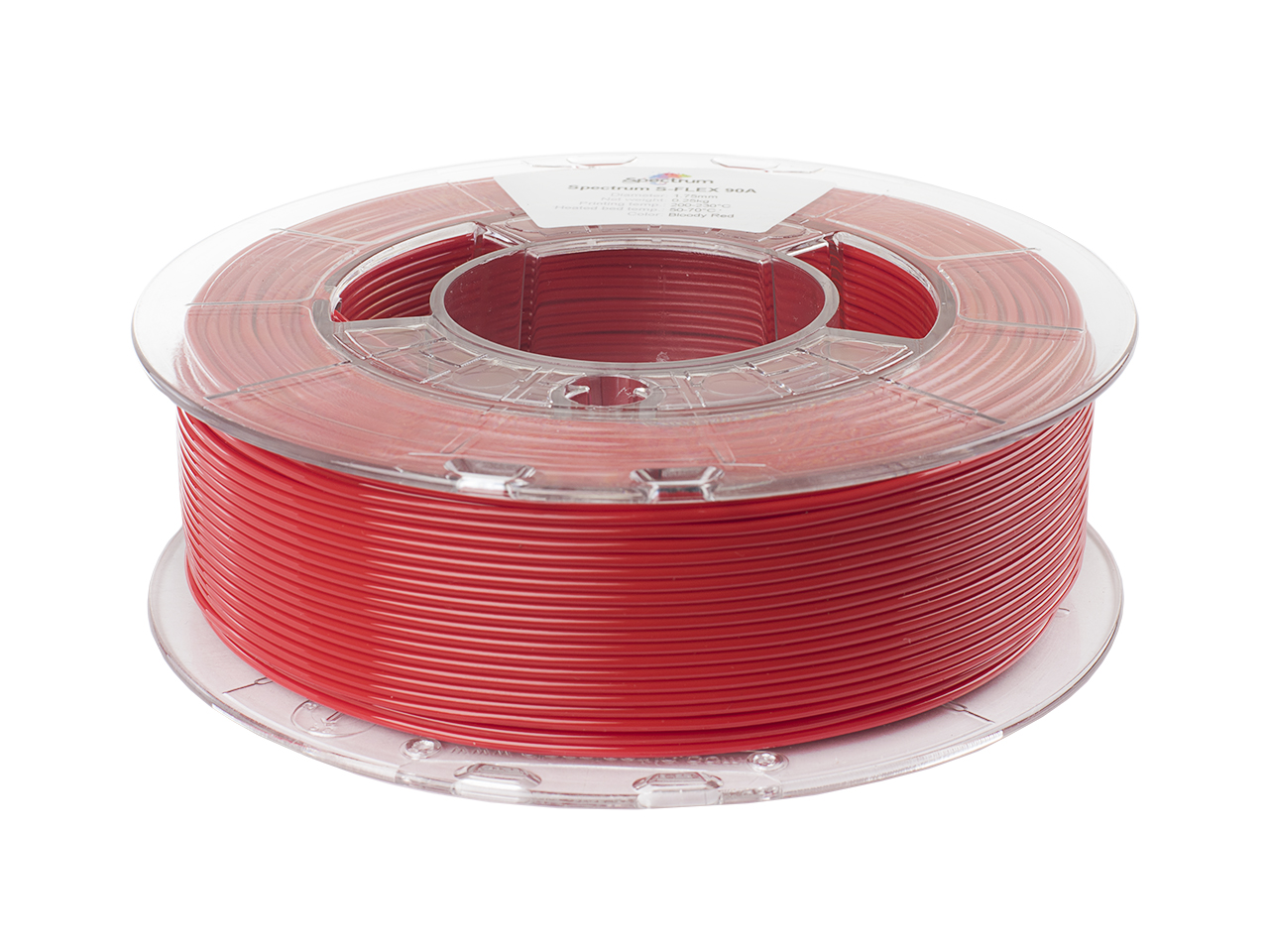 Spectrum 80528 3D filament, S-Flex 98A, 1,75mm, 250g, bloody red