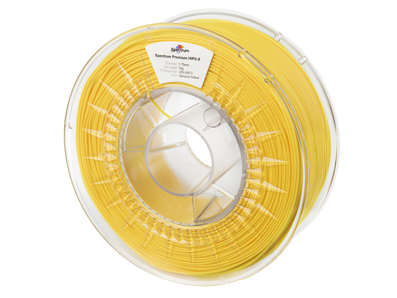 Spectrum 80076 3D filament, HIPS-X, 1,75mm, 1000g, bahama yellow