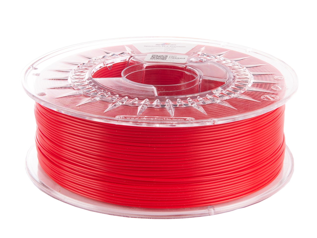 Spectrum 80843 3D filament, PLA Premium, 1,75mm, 1000g, TRUE RED