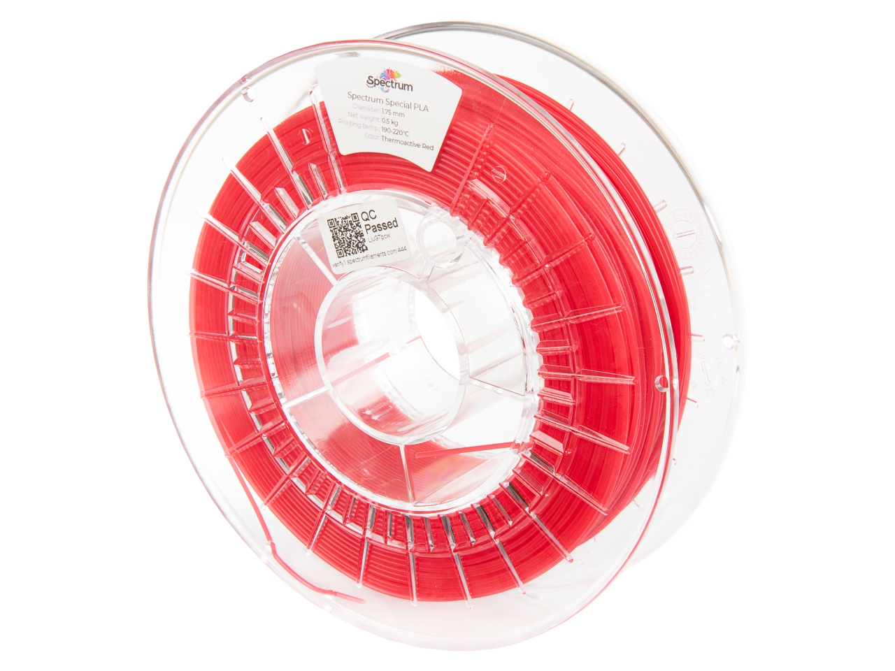 Spectrum 80171 3D filament, PLA, 1,75mm, 500g, thermoactive red