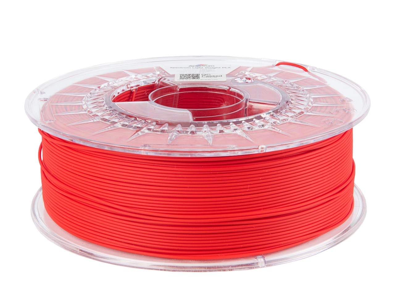 Spectrum 81005 3D filament, Light Weight PLA, 1,75mm, 1000g, PURE RED