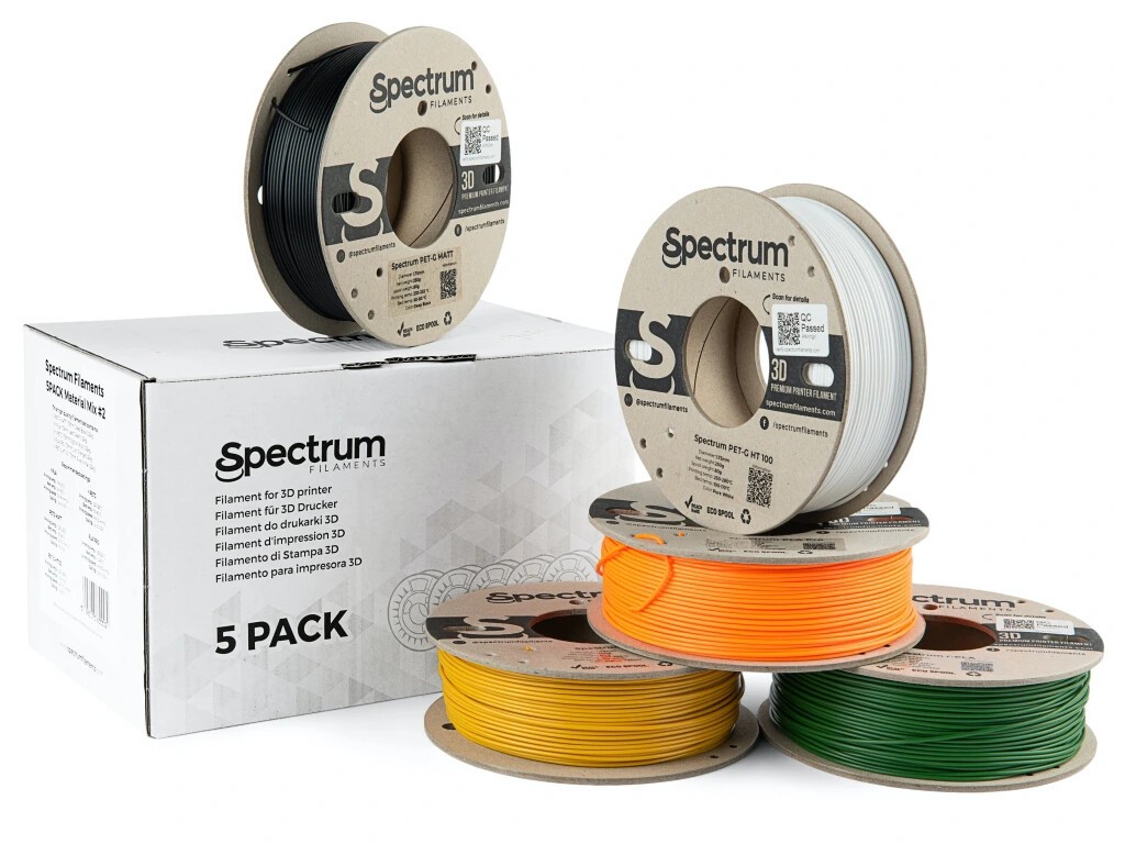 Spectrum 80756 3D filament, 5PACK Material Mix #2, 1,75mm, 5x250g