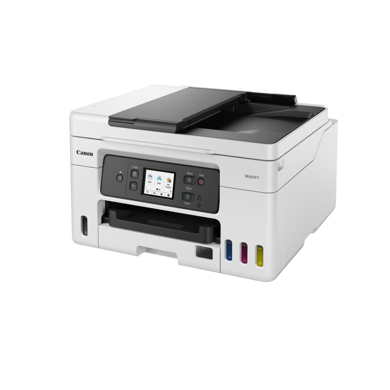 Canon MAXIFY šedá GX3440 (doplnitelné zásobníky inkoustu) - MF (tisk,kopírka,sken,fax,cloud), USB, Wi-Fi, A4 18/min..