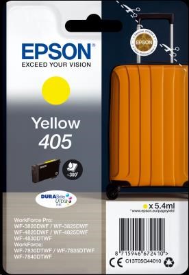 EPSON ink Singlepack Yellow 405 Durabrite Ultra