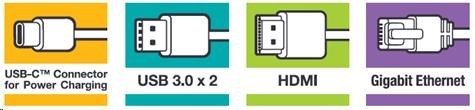 VERBATIM 49141 USB-C Multiport HUB, 2x USB 3.0, 1x USB-C, HDMI, LAN, šedá dokovací stanice.