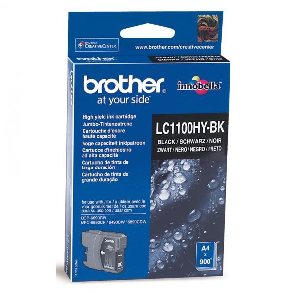 Brother LC-1100HYBK černá (black) originální cartridge