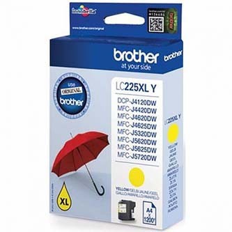 Brother LC-225XLY žlutá (yellow) originální cartridge