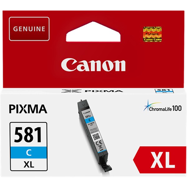 Canon CLI-581C XL 2049C001 azurová (cyan) originální cartridge