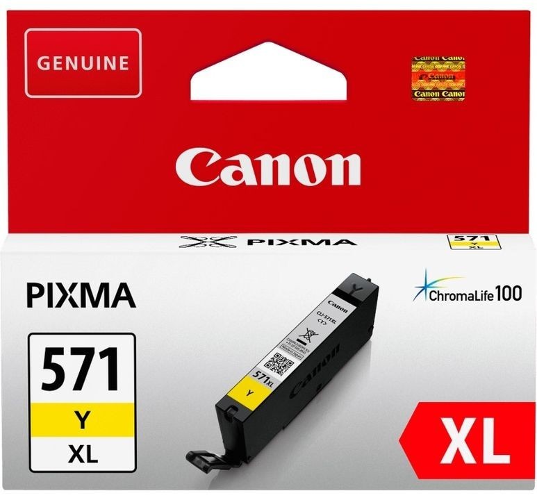 Canon CLI-571YXL 0334C001 žlutá (yellow) originální cartridge