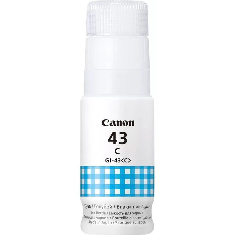 Canon GI-43 C 4672C001 azurová (cyan) originální inkoustová náplň