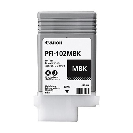 Canon PFI-102MBK, 0894B001 matná černá (matte black) originální cartridge.
Proč koupit naši originální náplň?

Originální cartridge = záruka přímo od výrobce tiskárny
100 % použití v tiskárně - spolehlivý a bezproblémový tisk
Použitím originální náplně prodlužujete životnost tiskárny
Osvědčená špičková kvalita - jasný a čitelný text, jemná grafika, kvalitnější obrázky
Použití originální kazety nabízí rychlý a vysoký výkon a přesto stabilní výsledky = EFEKTIVNÍ TISK
Jednoduchá instalace a údržba
Zajišťujeme bezplatnou recyklaci originálních náplní
Garance Vaší spokojenosti s použitím naší originální náplně

Kód výrobce: 0894B001