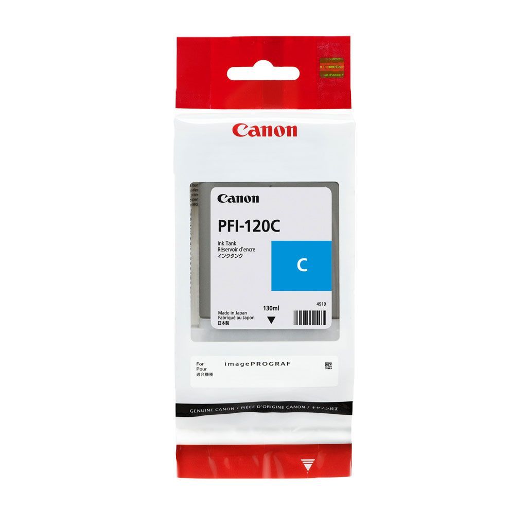 Canon PFI120C 2886C001 azúrová (cyan) originálna atramentová cartridge.
 
Prečo kúpiť našu originálnu náplň Canon?
 
 

Originálne cartridge = záruka priamo od výrobcu tlačiarne
100% použitie v tlačiarni - spoľahlivá a bezproblémová tlač
Použitím originálnej náplne predlžujete životnosť tlačiarne
Osvedčená špičková kvalita - jasný a čitateľný text, jemná grafika, kvalitnejšie obrázky
Použitie originálnej kazety ponúka rýchly a vysoký výkon a napriek tomu stabilné výsledky = EFEKTÍVNA TLAČ
Jednoduchá inštalácia a údržba
Zabezpečujeme bezplatnú recykláciu originálnych náplní
Garancia Vašej spokojnosti pri použití našej originálnej náplne
2886C001