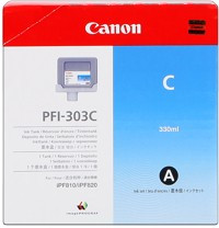 Canon PFI-303C 2959B001AA azurová (cyan) originální cartridge