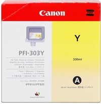 Canon PFI-303Y 2961B001AA žlutá (yellow) originální cartridge