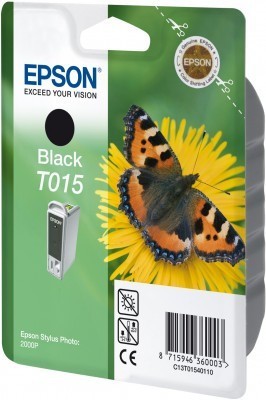 Epson T015401 černá (black) originální cartridge