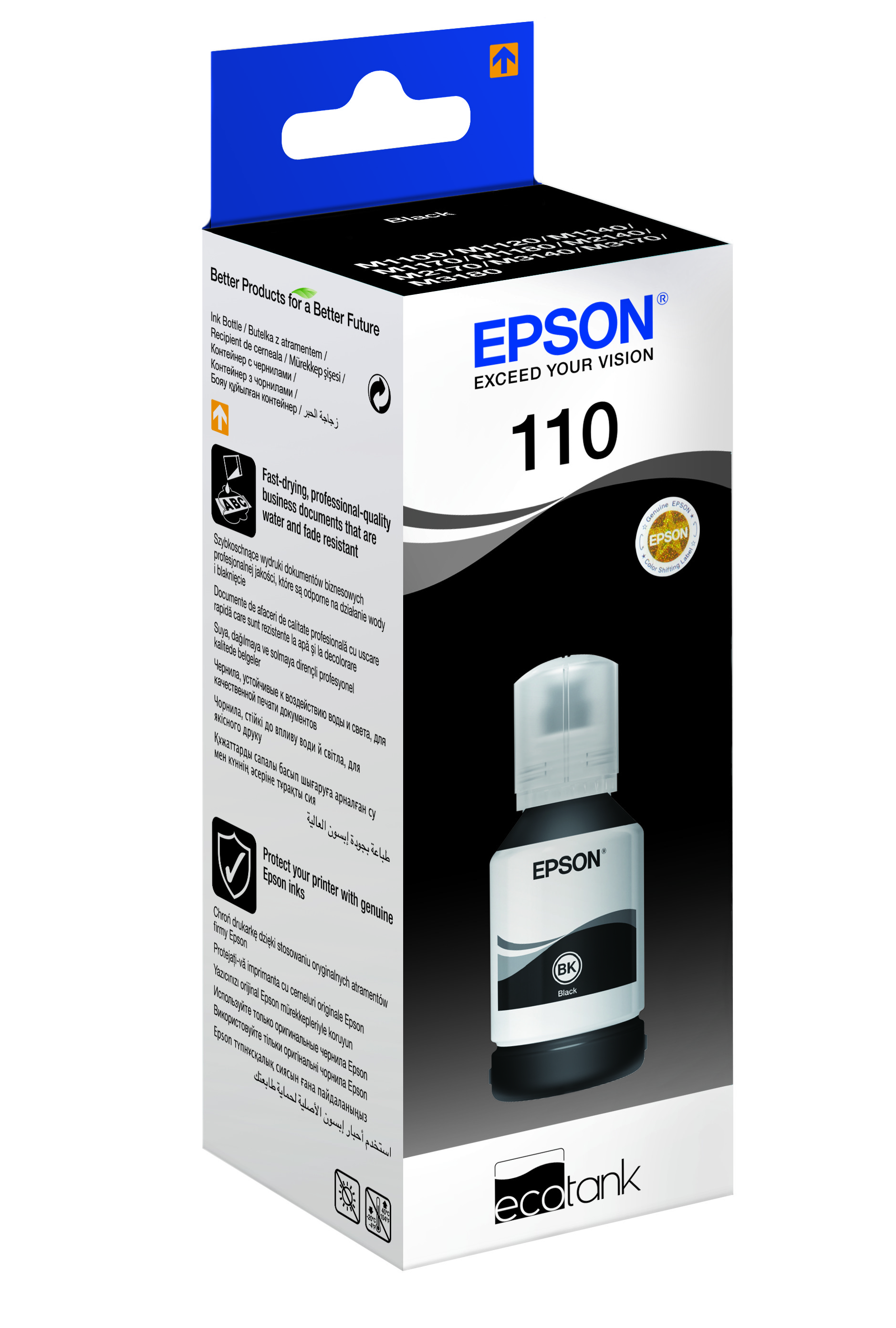 Epson C13T03P14A černá (black) originální inkoustová náplň