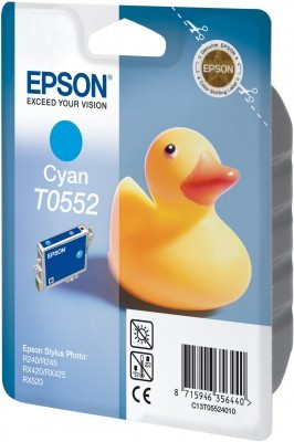 Epson T055240 azúrová (cyan) originálna cartridge