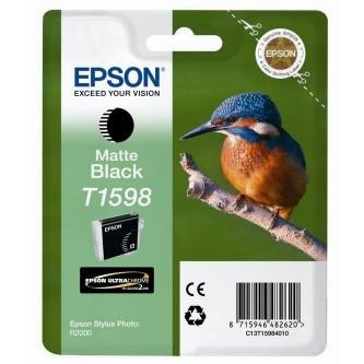 Epson T15984010 matná černá (matte black) originální cartridge