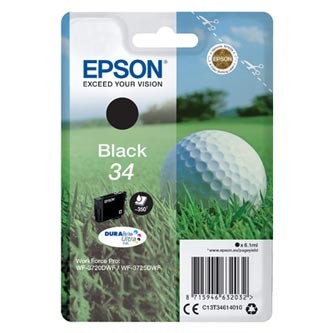 Epson T34614010, T346140 černá (black) originální cartridge