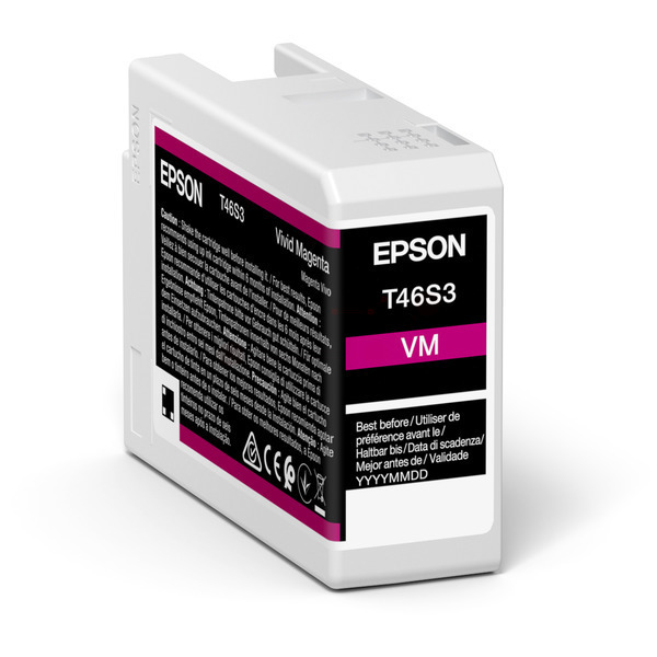 Epson T46S3 C13T46S30N purpurová (magenta) originální cartridge