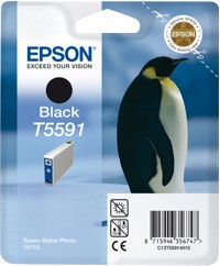 Epson T55914010 čierna (black) originálna cartridge