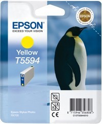 Epson T55944010 žlutá (yellow) originální cartridge