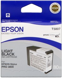 Epson T580900 svetle čierna (light light black) originálna cartridge.
Prečo kúpiť našu originálnu náplň Epson?
 
 

Originálne cartridge = záruka priamo od výrobcu tlačiarne
100% použitie v tlačiarni - spoľahlivá a bezproblémová tlač
Použitím originálnej náplne predlžujete životnosť tlačiarne
Osvedčená špičková kvalita - jasný a čitateľný text, jemná grafika, kvalitnejšie obrázky
Použitie originálnej kazety ponúka rýchly a vysoký výkon a napriek tomu stabilné výsledky = EFEKTÍVNA TLAČ
Jednoduchá inštalácia a údržba
Zabezpečujeme bezplatnú recykláciu originálnych náplní
Garancia Vašej spokojnosti pri použití našej originálnej náplne

C13T580900